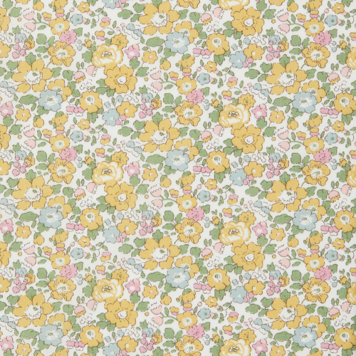 Betsy Ann (Yellow) - Liberty Fabrics Tana Lawn®