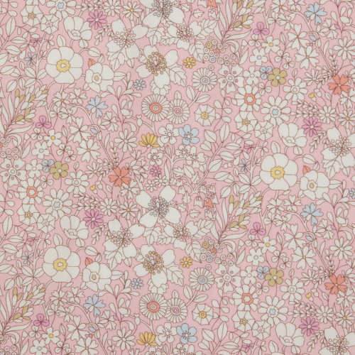 June's Meadow (Pink) - Liberty Fabrics Tana Lawn®