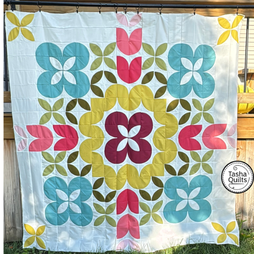 Petals Crossing Quilt Pattern (PDF Download)