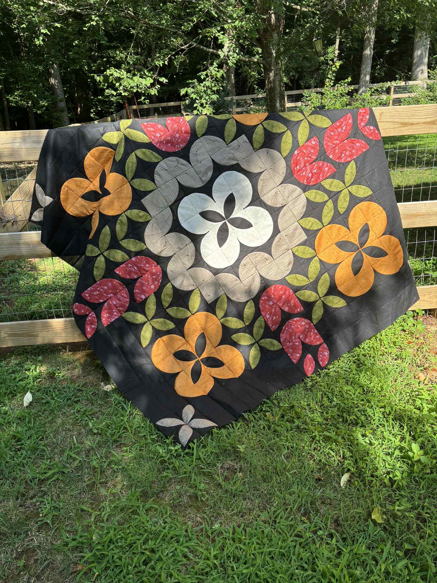 Petals Crossing Quilt Pattern (PDF Download)